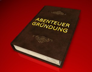 Poster - 3D Buch II - Abenteuer Gründung