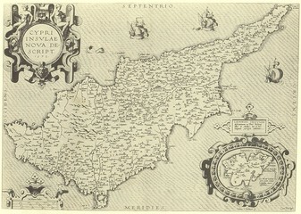  Cyprus old map