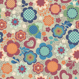 pretty floral seamless background
