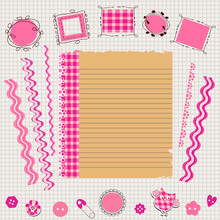 Pink Scrapbook Kit