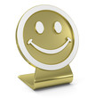 Smile Face Golden Icon
