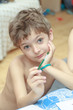 © mettus - portrait of little boy painting