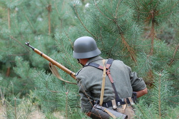 WWII reenactment