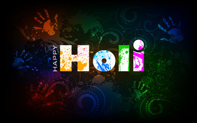 Sticker - Holi Background