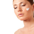 © chesterF - beautiful woman face with cream