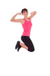 © Samuel B. - Weight loss fitness woman jumping of joy