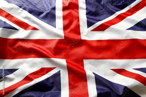 Naklejka dekoracyjna Union Jack flag