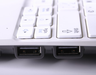 USB port on laptop