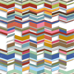 Wall Mural - retro abstract geometric background