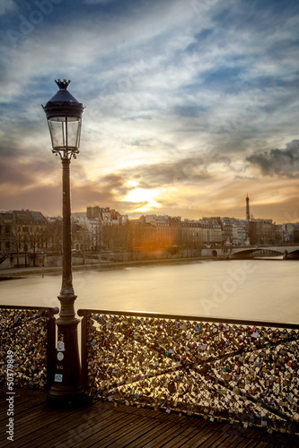 Naklejka - mata magnetyczna na lodówkę Paris, France