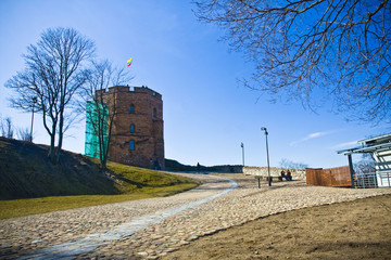 Vilnius oldtown street,Lithuania