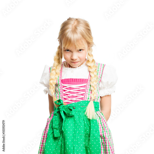 Bockiges Kleines Madchen Im Dirndl Buy This Stock Photo And Explore Similar Images At Adobe Stock Adobe Stock
