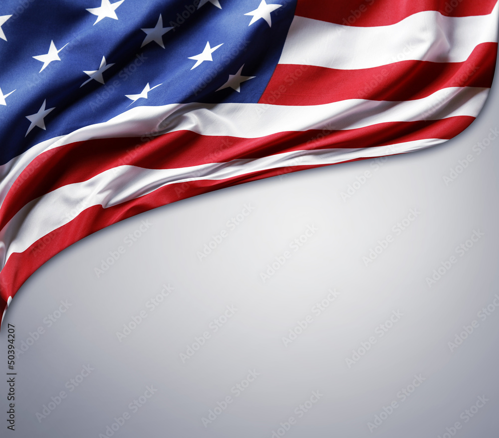 American flag - obrazy, fototapety, plakaty 