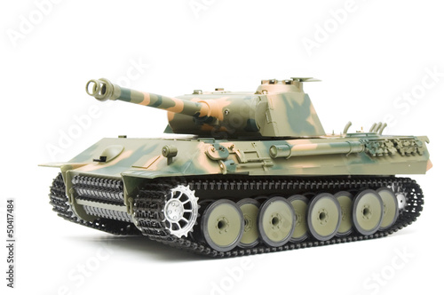 Plakat na papierze fotorealistycznym Model czołgu niemieckiej pantery