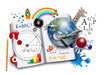 Open Learning Book with Science and Math