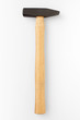 Hammer on white, clipping path included