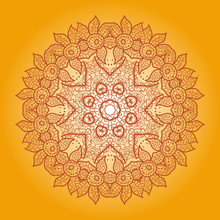 Oriental Mandala Motif