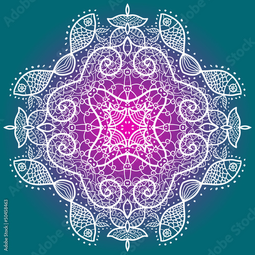 Tapeta ścienna Orientalny tradycyjny ornament