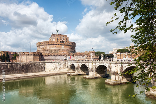 Naklejka samoprzylepna Castel sant angelo in Rome