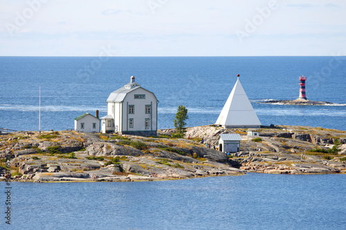 Board z aluminiowym obramowaniem Archipelag wysp alandzkich, kobba klintar