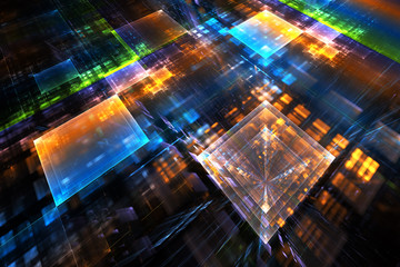 abstract futuristic background