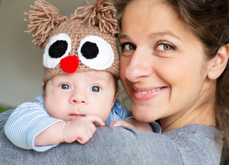 mother with her baby
