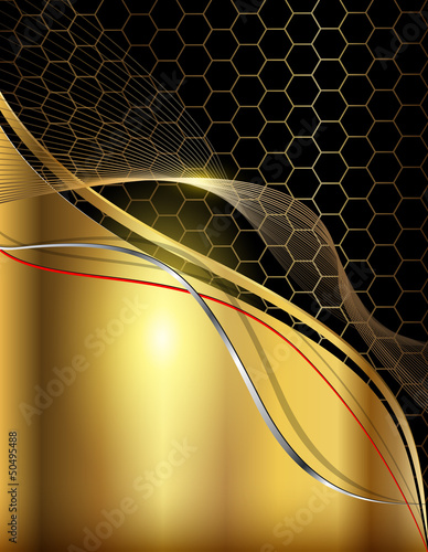 Business abstract background elegant gold.