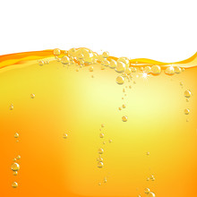 Vector Illustration Of Orange Water