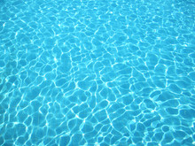 Clear Blue Water In Swimming Pool