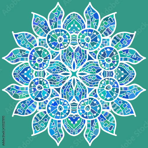 Tapeta ścienna Orientalny tradycyjny ornament