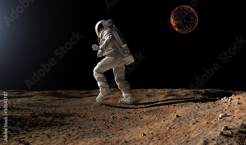 Fotoboard na płycie Astronauta
