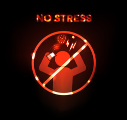 No stress symbol