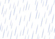 Blauer Regenschauer vor weißem Hintergrund – Vektor