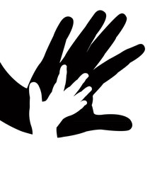 Poster - hands vector