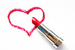 lipstick heart