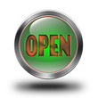 Open glossy icon