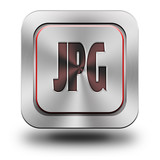 Fototapeta  - JPG aluminum glossy icon