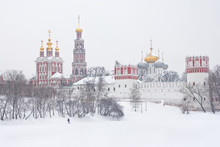 View Of Novodevichy Convent.