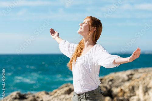 Photo sonne genießen