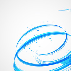 Abstract blue background. Vector