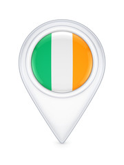 Icon with irish flag.