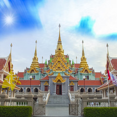 Wall Mural - Phra Chedi Pugdee Prakad