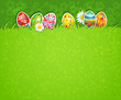 Easter green background
