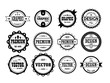 © Stockerteam - set of vintage icons