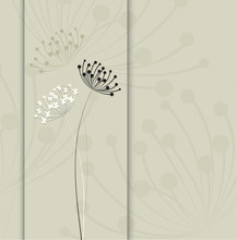 Abstract Flower Background