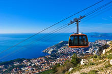 Cable Car In Dubrovnik