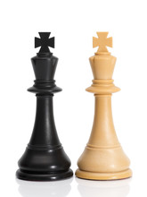 Chessmen Isolated On White