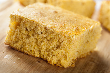 Golden Organic Homemade Cornbread