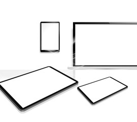 Wall Mural - modern business and technology