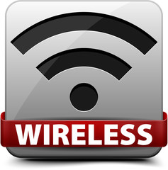 Wall Mural - Wireless button